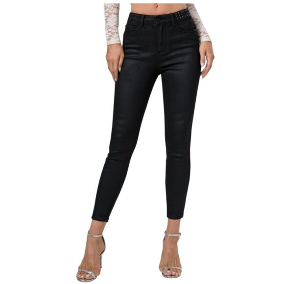 VERVET by Flying Monkey Black Skinny Jeans - Picture 1 of 4